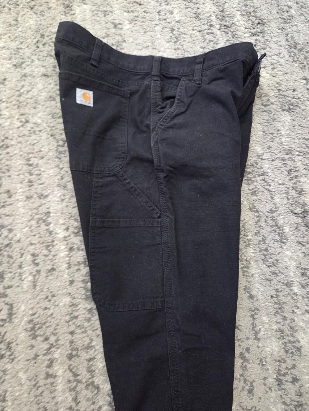 NWT Carhartt Rugged Flex Crawford Slim Fit Skinny Leg Pants Black Women's 8 Reg - Picture 11 of 13